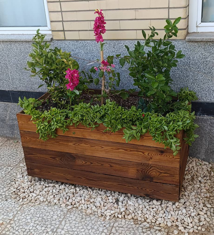 گلدان باغچه ای