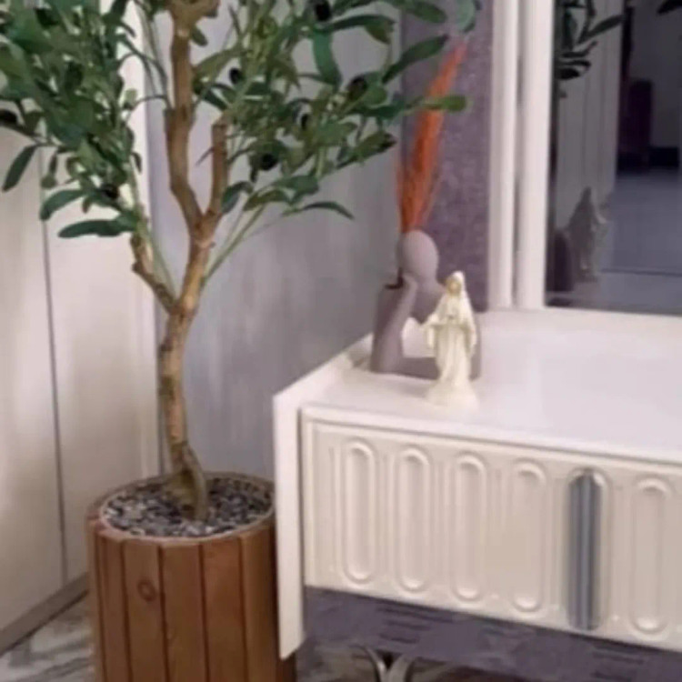 گلدان ترموود گرد