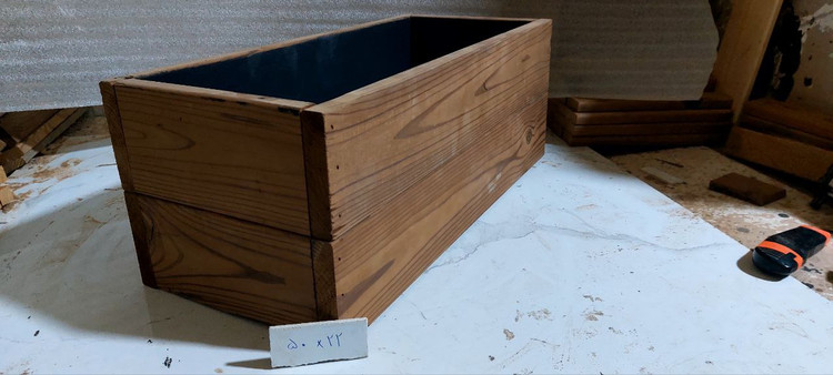 خرید گلدان مستطیلی فلاور باکس ترمووود