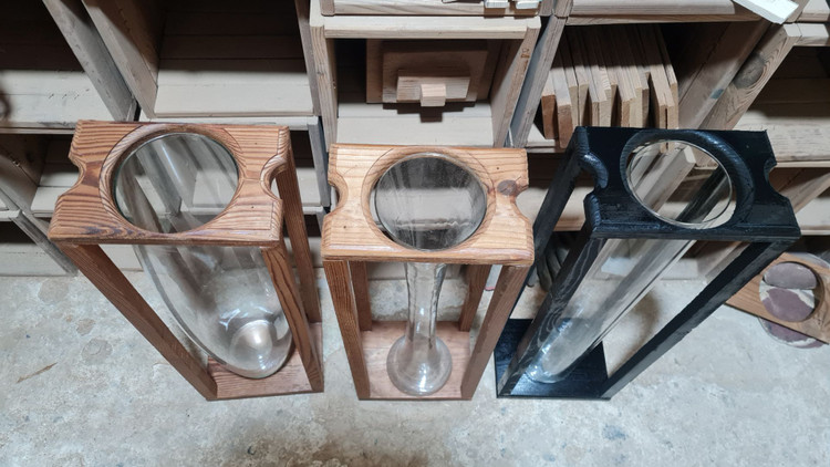 پخش گلدان چوبی و ترموود