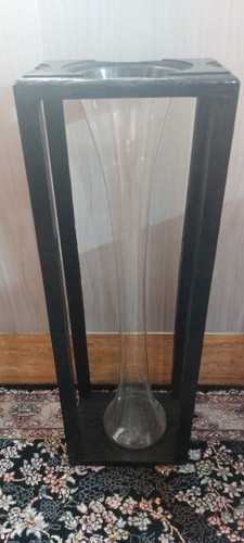 گلدان مشکی بامبو