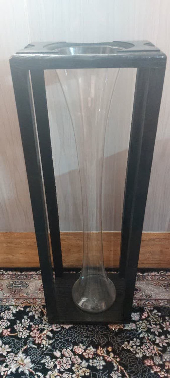 گلدان مشکی بامبو