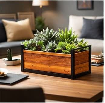 تولیدی گلدان ترموود پایه دار