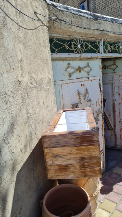 تولیدی گلدان ترموود لبه دار بزرگ