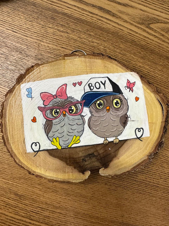 نقاشی بروی چوب