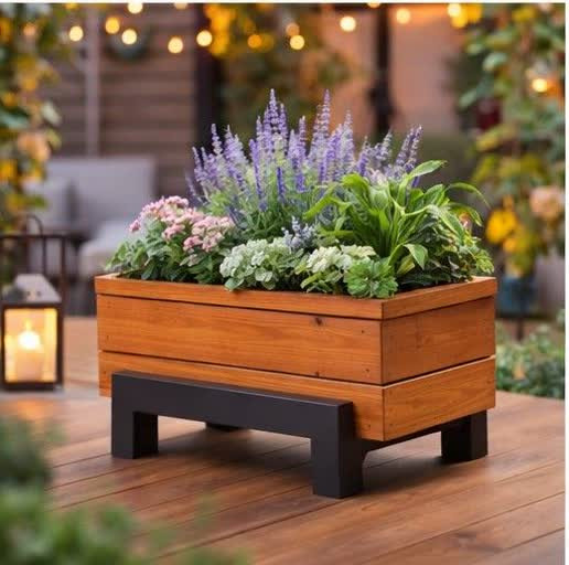 خرید فلاور باکس پایه دار