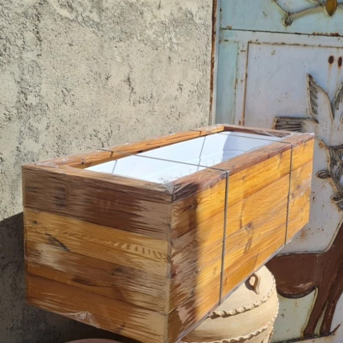 فلاور باکس مستطیلی بزرگ